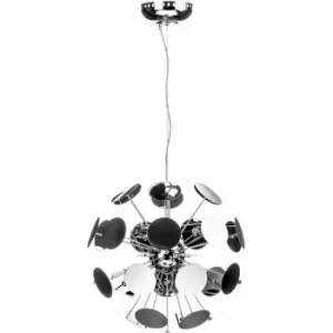 image of Premier Housewares Disc Small Pendant Light