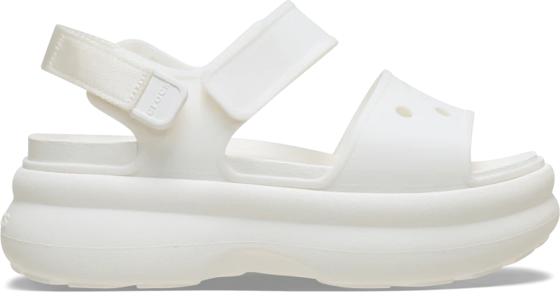 Image of Crocs Women Soho Y-Strap Sandals Chalk 8