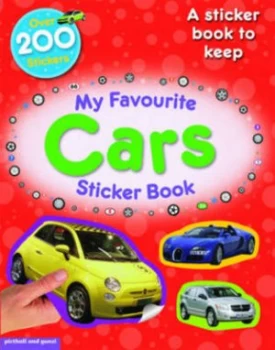 Image of My Favourite Cars Sticker Book by Katy Rayner Paperback