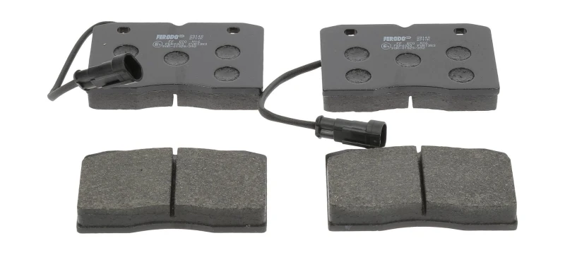 Image of FERODO Brake pad set FERODO FVR1353