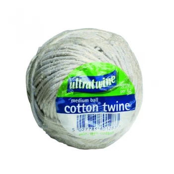 image of Ultratwine Cotton Twine Ball Medium Pack of 12 PA0200100UL