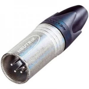 Image of Neutrik NC4MXX XLR connector Plug, straight Number of pins: 4 Silver