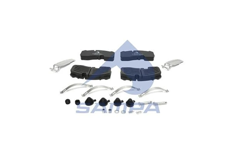 Image of SAMPA Brake pad set SAMPA 096.616