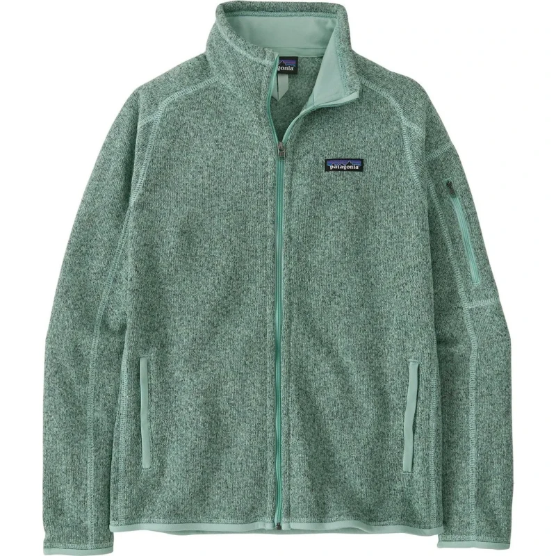 Image of Womens zipped fleece Patagonia Better Sweater Bleu Female M