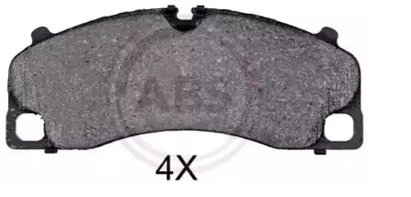 Image of A.B.S. 35088 Brake pad set prepared for wear warning indicator Brake Pad Set,disc brake (402)