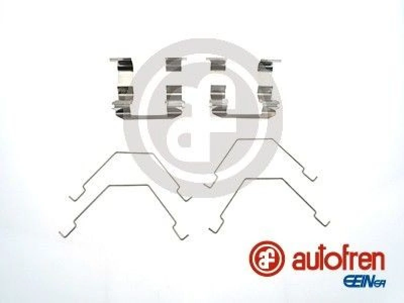 Image of AUTOFREN SEINSA Brake pad fitting kit AUTOFREN SEINSA D42564A