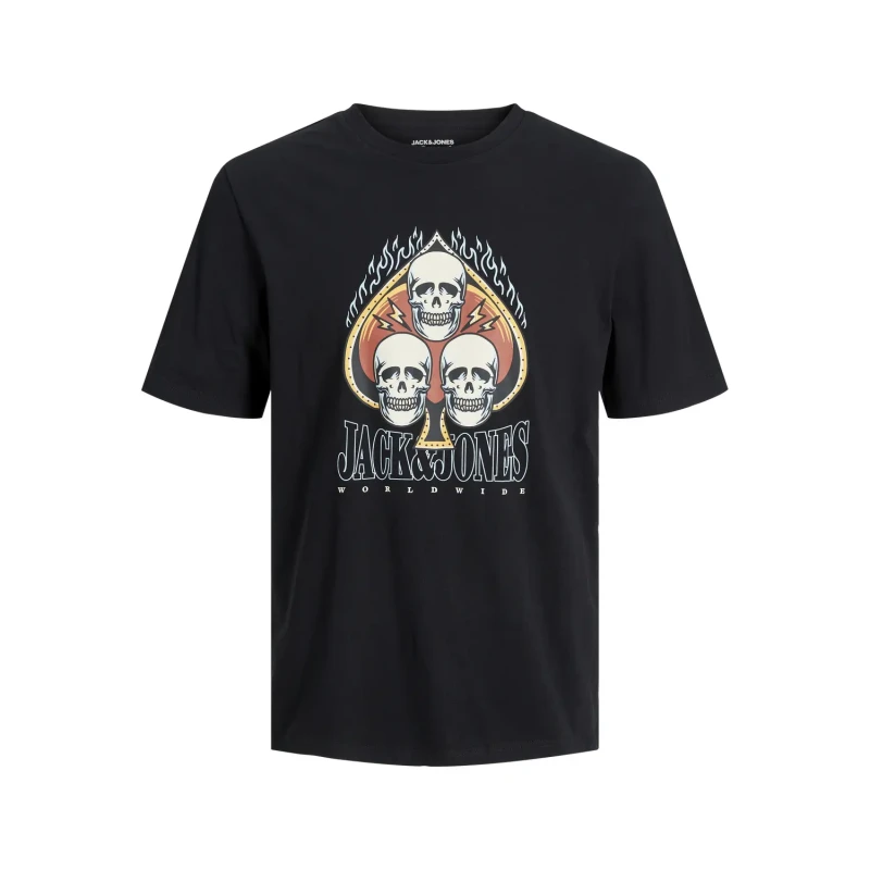 Image of jack & jones T-Shirt Jack & Jones Heavens Noir Male L