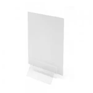 Image of Crystal Menu Holder Clip 50mm Wide Clear 131639