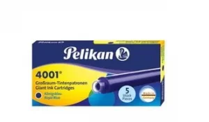 Image of Pelikan Royal Blue 5 Cartridges