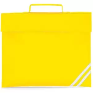 image of Classic Book Bag - 5 Litres (One Size) (Yellow) - Quadra