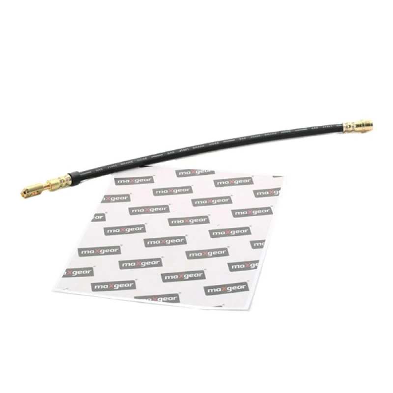 Image of MAXGEAR 52-0082 Brake Hose Front Axle, with banjo bolt, Banjo fitting, with gasket/seal Brake Hose (83)
