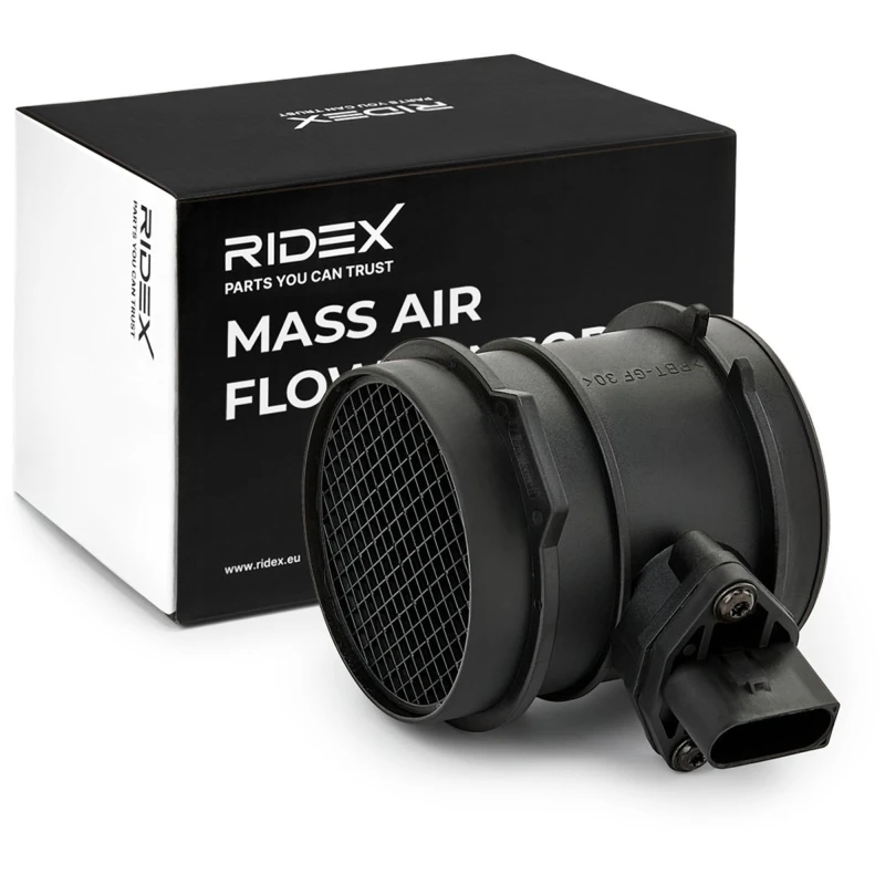 Image of RIDEX 3926A0080 Mass air flow sensor with housing Air Mass Sensor (3926)