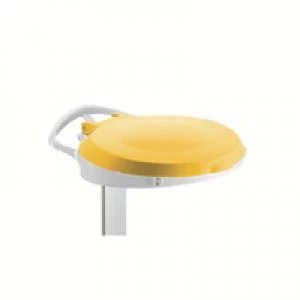 image of Slingsby Yellow Plastic Round Lid For Smile Sackholder 348034