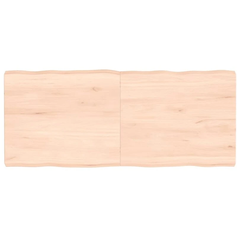 Image of VIDAXL Vidaxl - Table Top 140x60x(2-6) cm Untreated Solid Wood Live Edge 8720845816223