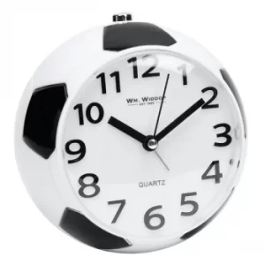 Image of WILLIAM WIDDOP Football Shaped Alarm Clock with Push Lens
