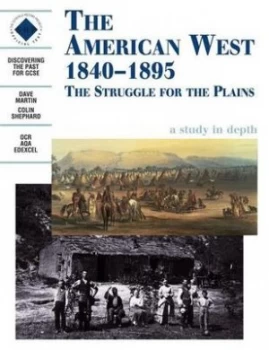 Image of The American West 1840-1895 by Dave Martin Paperback