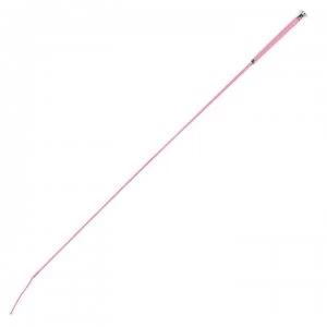 image of Dublin Dressage Whip with Plaited Handle - Hot Pink