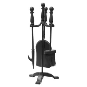 Image of Jvl Colchester Contemporary Fireside Companion Set,3 Piece