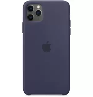 Image of Apple iPhone 11 Pro Max Silicone Case Midnight Blue