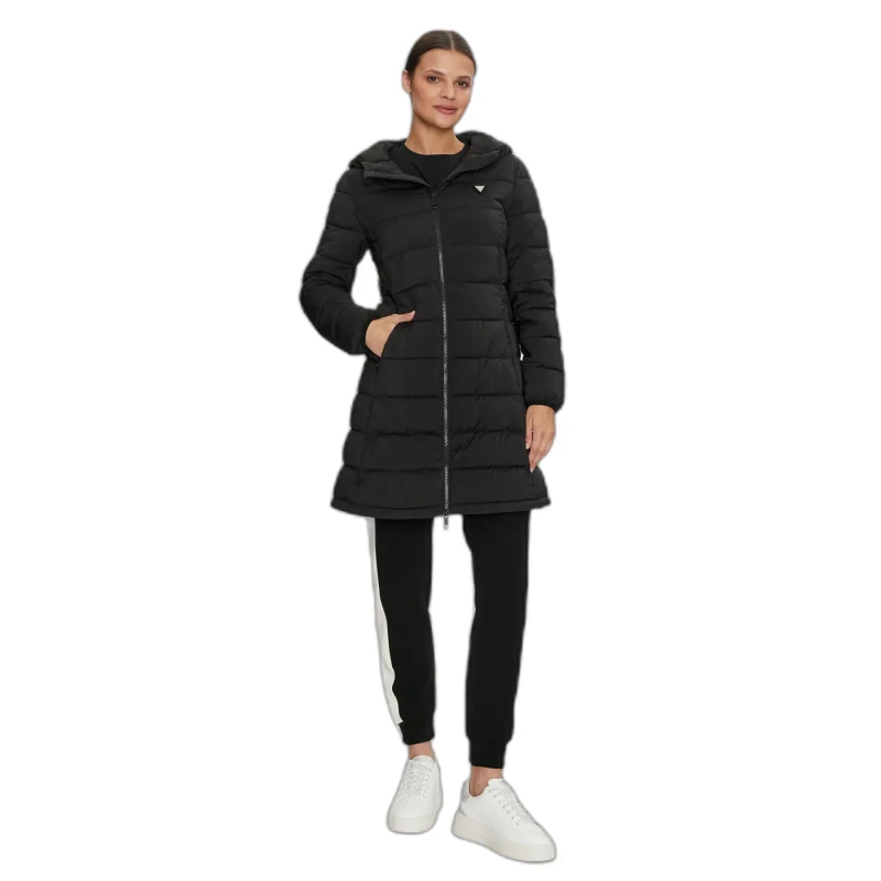 Image of Guess Womens long jacket Guess New Aleta Noir Female XS