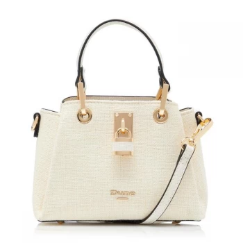 Image of Dune 'Darryline' Mini Padlock Trim Tote - cream