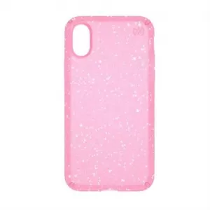 image of Speck Presidio Gold Glitter Bella Pink iPhone X Phone Case IMPACTIUM C