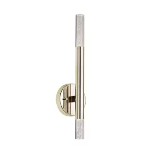 Image of One Up Down Integrated LED Wall Lamp, French Gold, 3000K, 900Lm