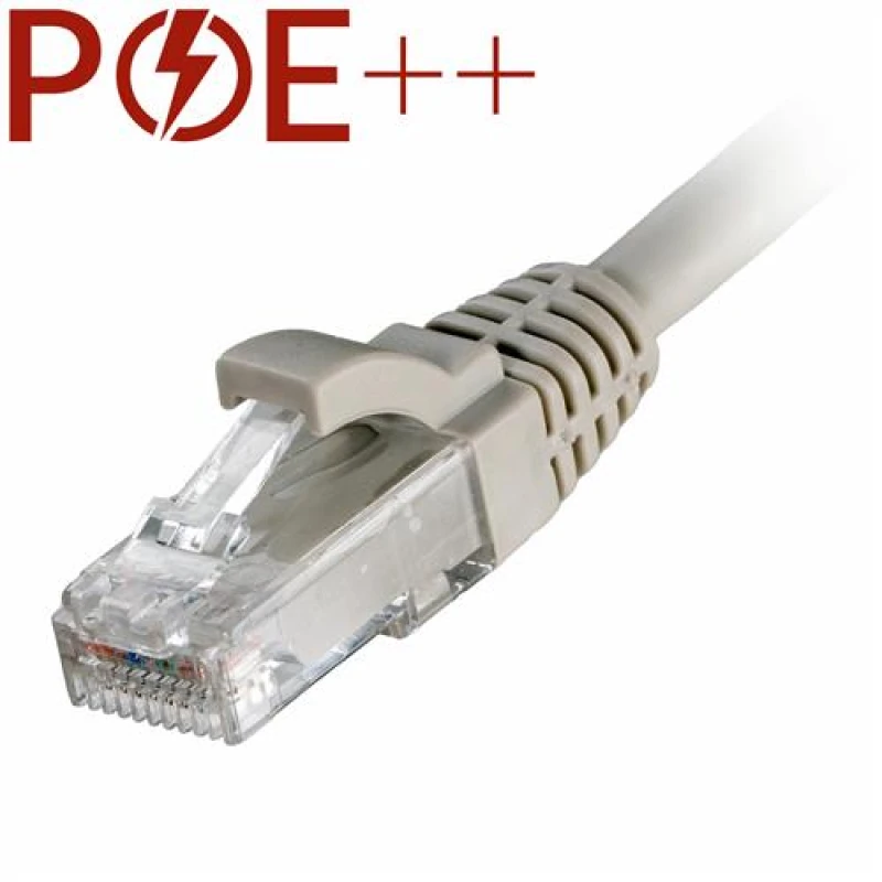 Image of Cablenet 10m Cat6 RJ45 Grey U/UTP LSOH 24AWG Snagless Booted Patch Lea