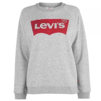 Levis Relax Logo Sweatshirt - Grey