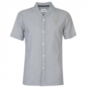 Image of Farah Vintage Farah Short Sleeve Armando Shirt Mens - 474 Blue STAR