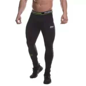 image of Musclepharm Baselayer Bottoms Mens - Black