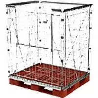 Image of GPC Cage EPR101214 Silver D x W 1200 mm