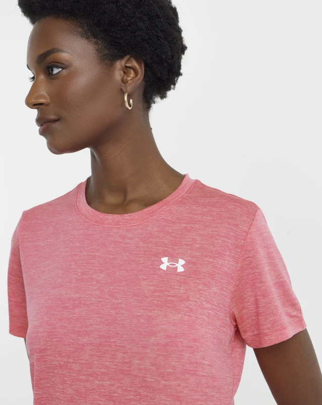 Image of Under Armour Under Armour Tech Short Sleeve T-Shirt Pink - Under Armour - Size: S8/10 Pink Female S8/10 UA52701