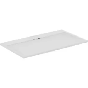 image of Ideal Standard i. life Ultraflat S Rectangular Shower Tray 1400 x 800mm in White Stone Resin