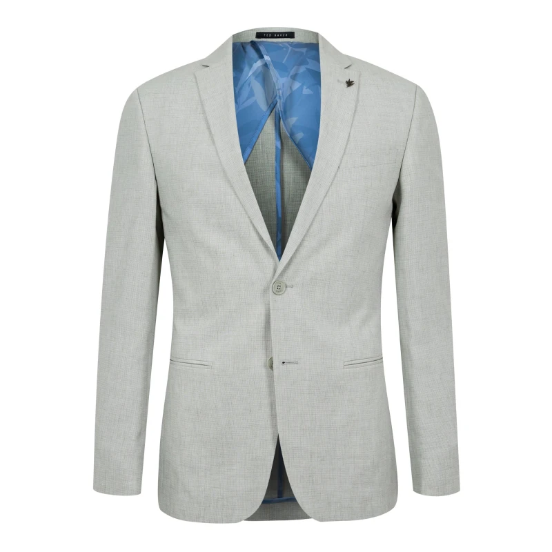 Image of Ted Baker Leo Slim Fit Suit Jacket - Green Green M