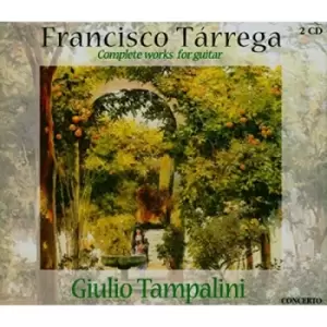 image of Tarrega - Francisco Tarrega: Complete Works for Guitar CD