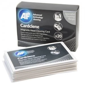 Image of AF Cardclene (Impregnated) Cleaning Cards PK 20