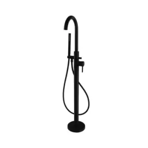 Image of Nero Round Freestanding Bath Shower Mixer Tap