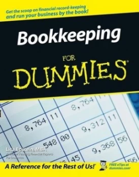 Image of Bookkeeping for Dummies by Lita Epstein Paperback