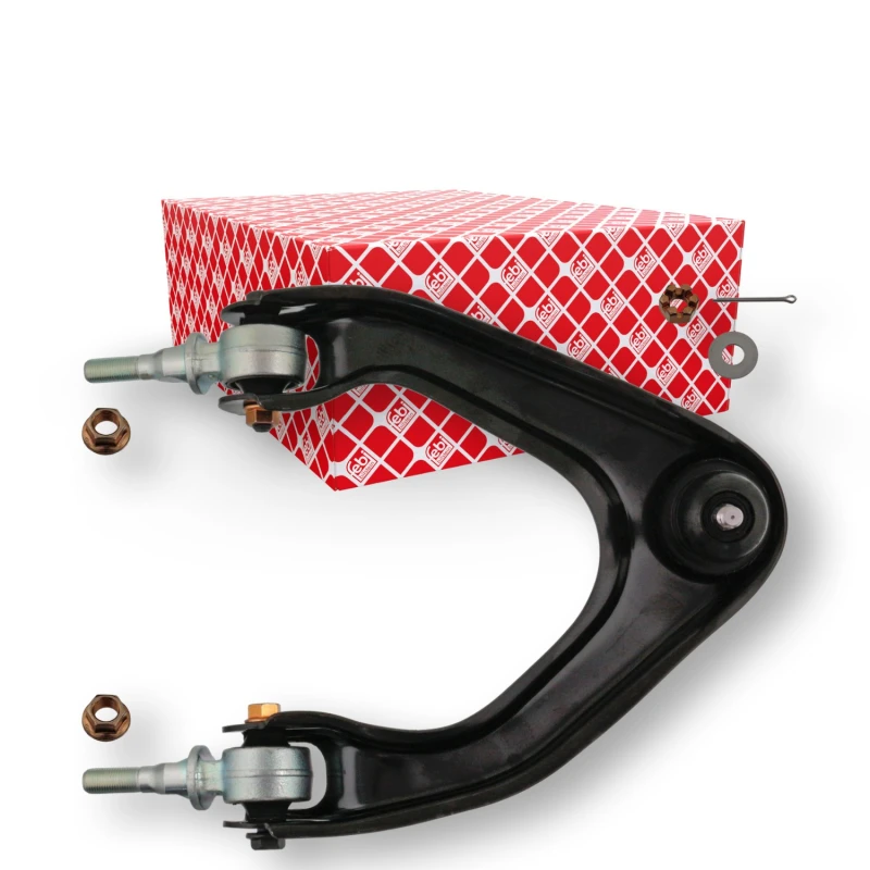 Image of FEBI BILSTEIN 42160 Suspension arm ProKit Control Arm, Sheet Steel, Upper, with ball joint Sheet Steel Track Control Arm (273)