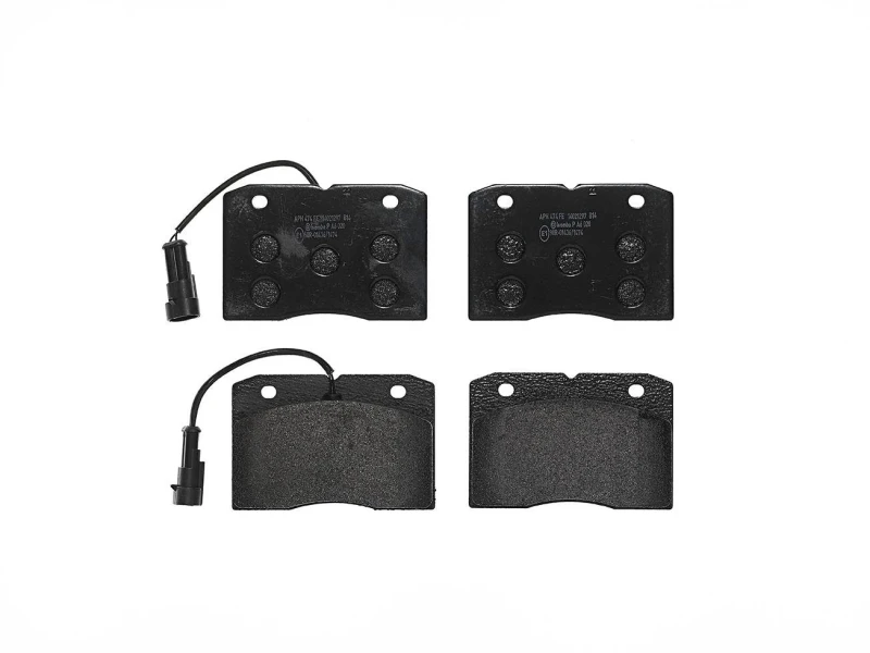 Image of BREMBO Brake pad set BREMBO P A6 020