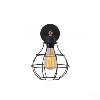 Image of Fellini - MR - 873 Black Wall Lamp