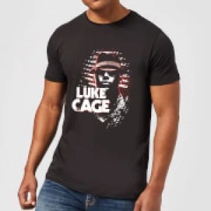 image of Marvel Knights Luke Cage Mens T-Shirt - Black