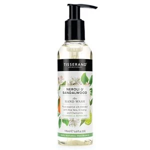 image of Tisserand Aromatherapy The Hand Wash Neroli and Sandalwood195ml