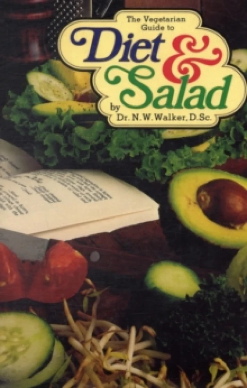 Image of The Vegetarian Guide to Diet and Salad by N. W Walker Paperback
