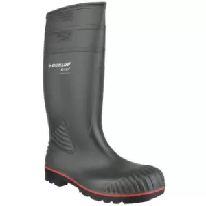 Image of Dunlop Mens Acifort Heavy Duty Full Safety Wellies (10 UK) (Green)