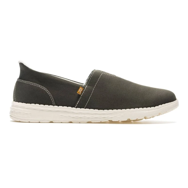 Image of Regatta Mens Salcombe Tecfoam Slip On Shoes in Green Size: 8 Green Male 8