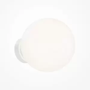 Image of Maytoni Basic Form 20cm Modern Wall Lamp Matt White E14