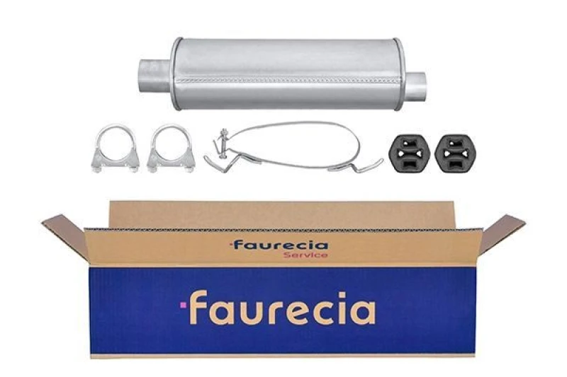 Image of Rear silencer HELLA 8LD 366 036-881