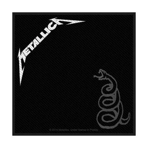 image of Metallica - Black Album Standard Patch